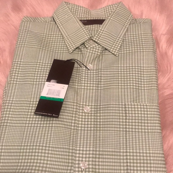 Perry Ellis men long sleeve button up shirt NWT - Picture 2 of 2